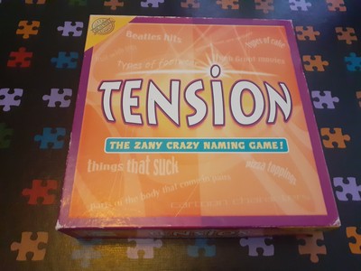   Tension The Zany Crazy Namensspiel Cheatwell Spiele komplett 12+ komplett