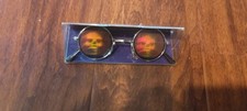NIB Hologram Skull Sunglasses 80s Style Halloween Sunglasses