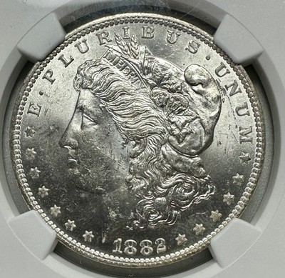 1882-O/O MORGAN DOLLAR VAM-7 TOP 100 NGC MS62 | eBay