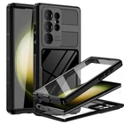 For Galaxy S23 S23+ S23 Ultra Waterproof Case Shockproof Plus Screen Protector