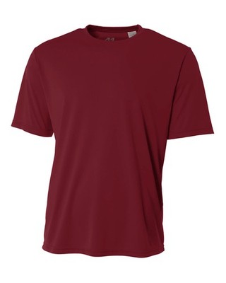 A4 N3402 Men's 100% Polyester Training T Shirt Sprint Performance T-Shirt