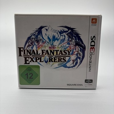 Final Fantasy Explorers Nintendo 3DS Spiel OVP CIB Modul Mit Anleitung