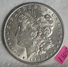 🚚⚡️🔥GORGEOUS 👀🔥1901 O Morgan Silver Dollar AU/BU 90% Silver