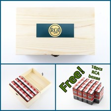 RCA Storage Wooden Box for Vacuum Tube free tube boxes for 6SL7 6V6GT 6BX7 6DN7