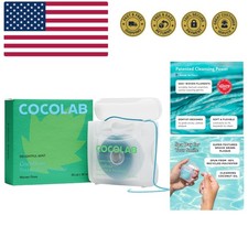 Woven Dental Floss, Dentist-Designed Oral Care, Mint, Waxed, Expanding, , Kid...