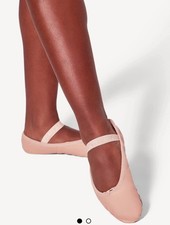 Capezio Daisy Leather Ballet Slippers Pink Size 7N Narrow NIB Dance Shoes