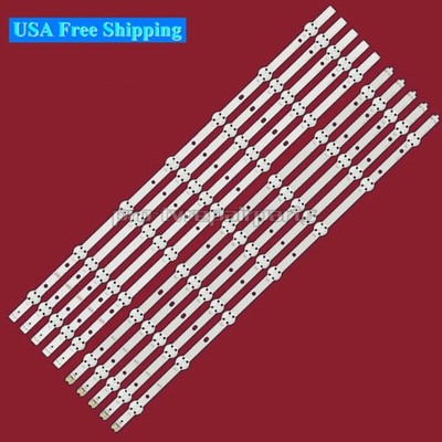 10Pcs LED Backlight Bars For Vizio D58U-D3 LFTITSAR  SVG580A02L SVG580A02R