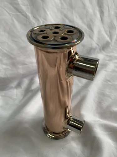 2 inch copper condenser / Dephlegmator