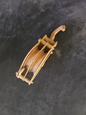 Vintage Snatch Block Double Pulley - Farm Decor Nautical Ship Barn