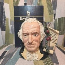 Royal Doulton George Washington Large Toby Mug D6965 Collectible LE 921/2500