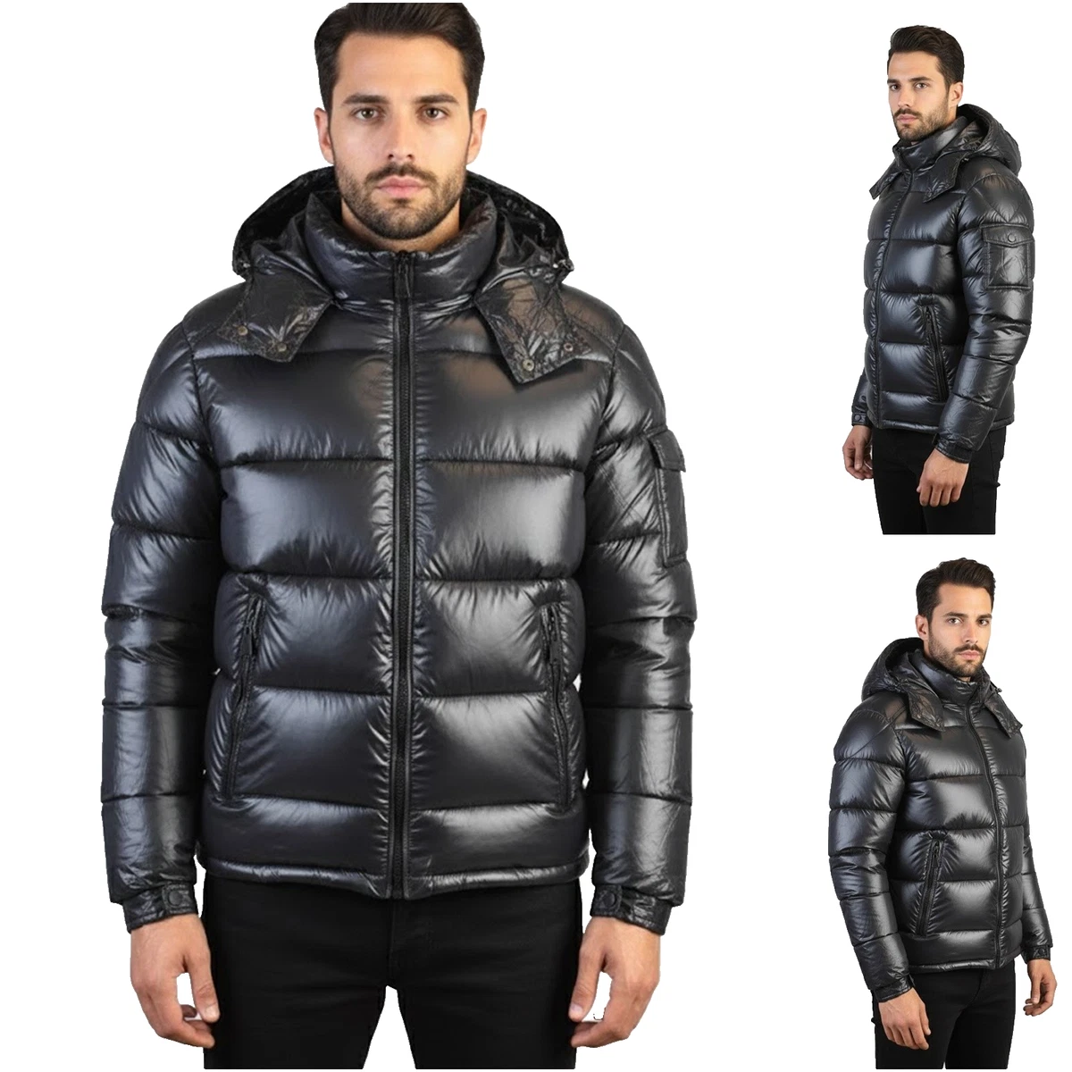 Giacca Milare Da Uomo Bomber Da Volo Logo Personalizzato Con - Foto 10