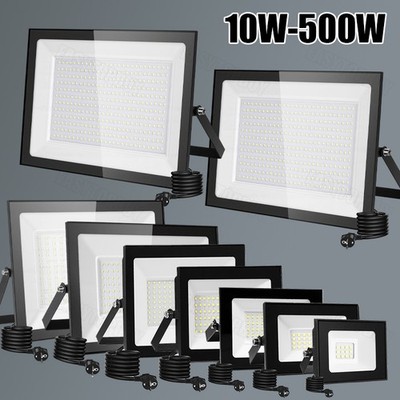 LED Fluter 10W 20W 30W 50W 100W 200W 300W 500Watt Außen Strahler Scheinwerfer DE