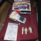 GI Joe (1985) Snow Cat w/ Frostbite, Snowjob Box, Blueprints Complete