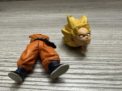 Goku Super Dragon Ball Z Action Figure Damaged Piece Lot