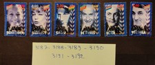 série timbres    france anné 1998 oblitérés  n° 3187 3188 3189 3190 3191 3192