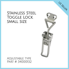 Toggle Latch / Lock Small size Adjustable type , Stainless Steel  34000132