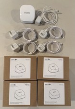 Eero 6 White Mesh WiFi Router, LOT of 5, Dual Band WiFi 6  2x 1GbE LAN Ports