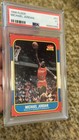 Michael Jordan 1986 Fleer #57 RC Rookie Card Hall of Fame PSA 3