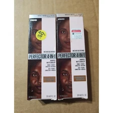 Maybelline Perfector 4-In-1 Whipped Matte Makeup #4 Medium Deep Lot Of 2 NIB