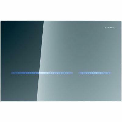 Gläserne elektronische Betätigungsplatte GEBERIT SIGMA 80 B-WARE