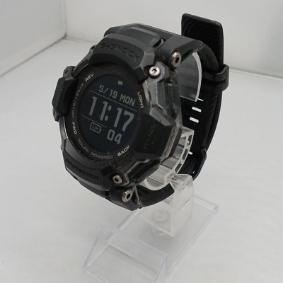 CASIO GBD-H2000 Smartwatch Carbon Core Guard GPS HR Sensor Solar Charging Japan