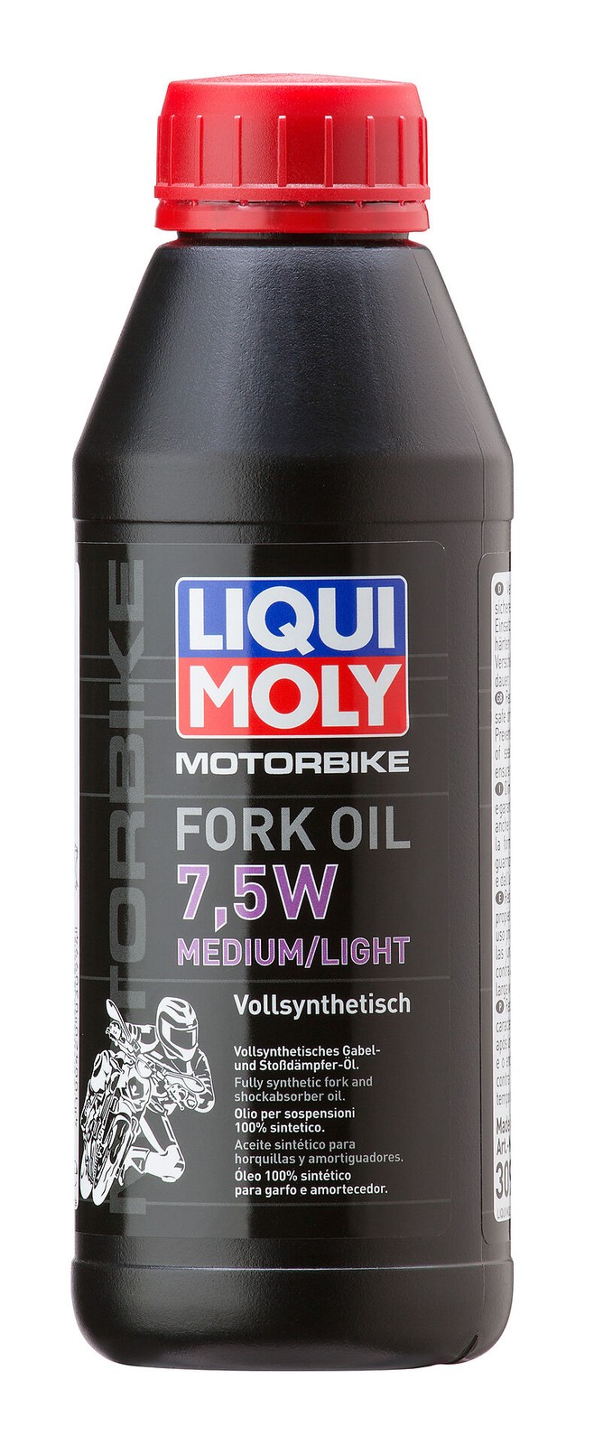 Liqui Moly Motorbike Fork Oil 7.5W Medium/Light 500ml