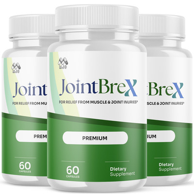 (3 Pack) Joint Brex Advanced Joints Support Supplement JointBrex 180 Capsules