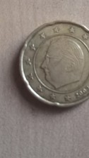 Belgium 20 Euro Cent Coin 2003 Uncertified European Currency Collectible