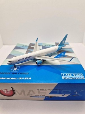 Phoenix Models 1:400 Maersk Air Cargo OY-SYA Boeing 767-300F Modellflugzeug