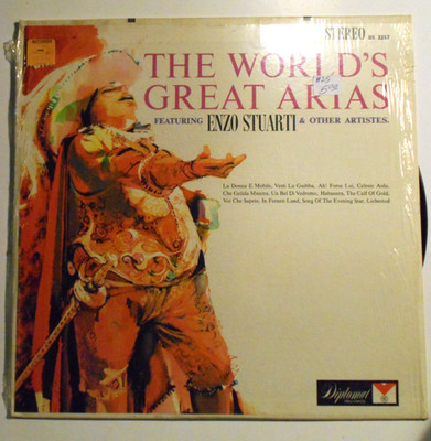 Enzo Stuarti World's Great Arias LP Vinyl Album Record Classical