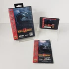 Mortal Kombat II Sega Genesis Game Case Manual Tested CIB