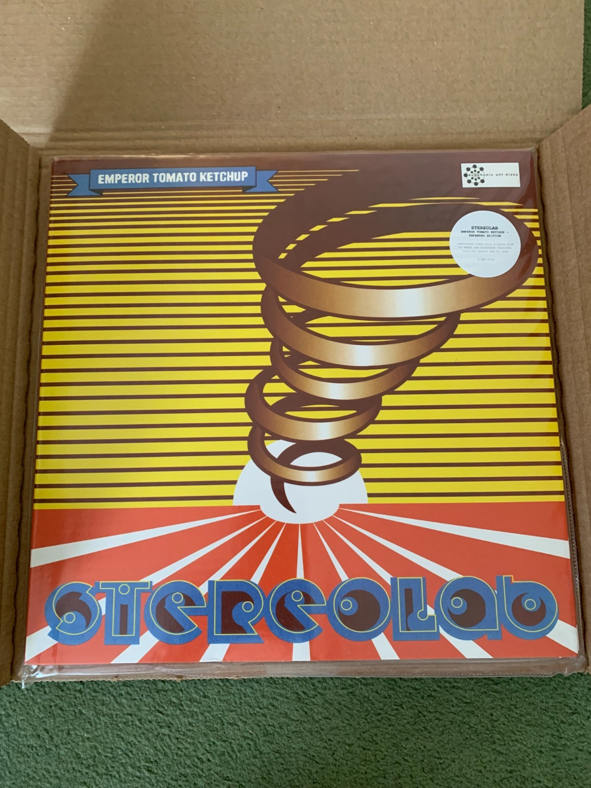 Stereolab Emperor Tomato Ketchup  x3 Vinyl LP Record Expanded 2019 - NEW SEALED