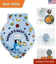 Bluey Mini Waffle Maker - Fun Non-Stick Kids ...