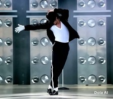 Michael Jackson — The Snake Pose • Fosse-Inspired Digital Art