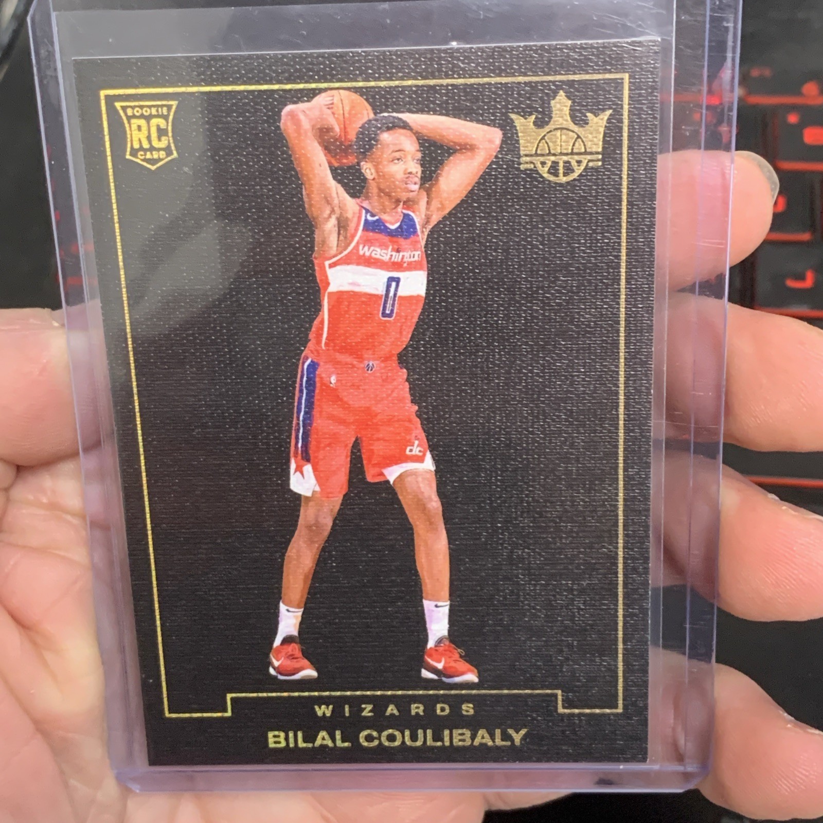 2023-24 Bilal Coulibaly Court Kings Blank Slate Case Hit SSP Rookie Wizards