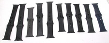 10 Genuine Apple Watch Silicone Bands - 38mm  42mm
