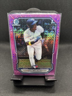 2026 Bowman Chrome Mega Juan Sanchez Fuchsia Mojo Refractor /199