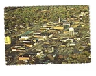 Aerial view of Spartanburg SC vintage postcard unposted