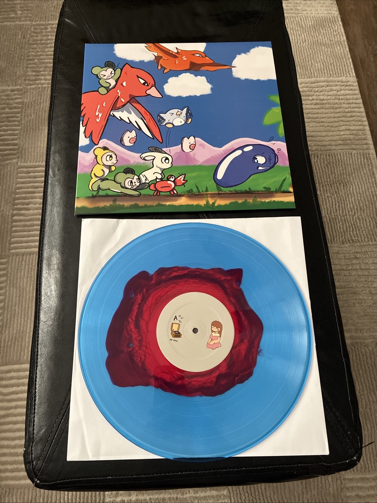 Smart Ball /Jerry Boy SNES Soundtrack Vinyl LP Record VGM Super Nintendo Famicom