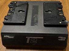 Anton Bauer, T2 Two-Position Simultaneous Power Charger, Tested no Power Cord
