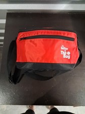 New "Its Better At The Bug" Insulation Adult Lunch Box- Red and White butterfly
