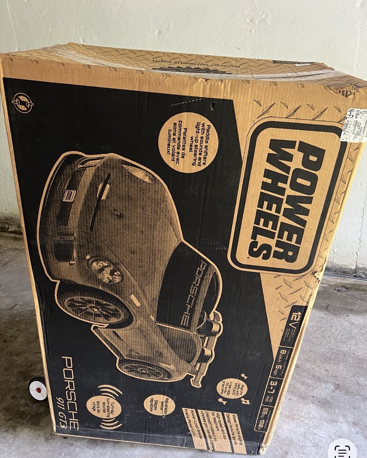 Porsche 911 Gt3 Ride On 12v New In Box