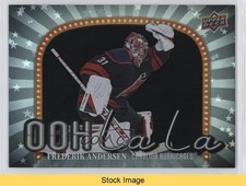 2024-25 Upper Deck Series 2 Ooh La La Black Frederik Andersen #OLL-25 READ v0q