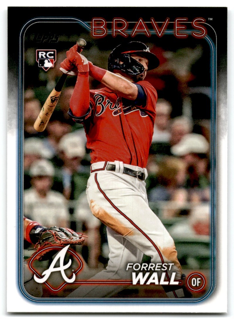 2024 Topps Forrest Wall Rookie Atlanta Braves #391
