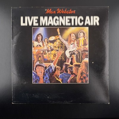 Max Webster   Live Magnetic Air | Vinyl, LP, Album | ST-12042