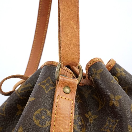 Sac à bandoulière LOUIS VUITTON LV monogramme Petit Noe M42226 A2 872 authentique #57932A - Photo 9/16