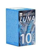 WELLION LUNA CHOLES STRIPS10PZ