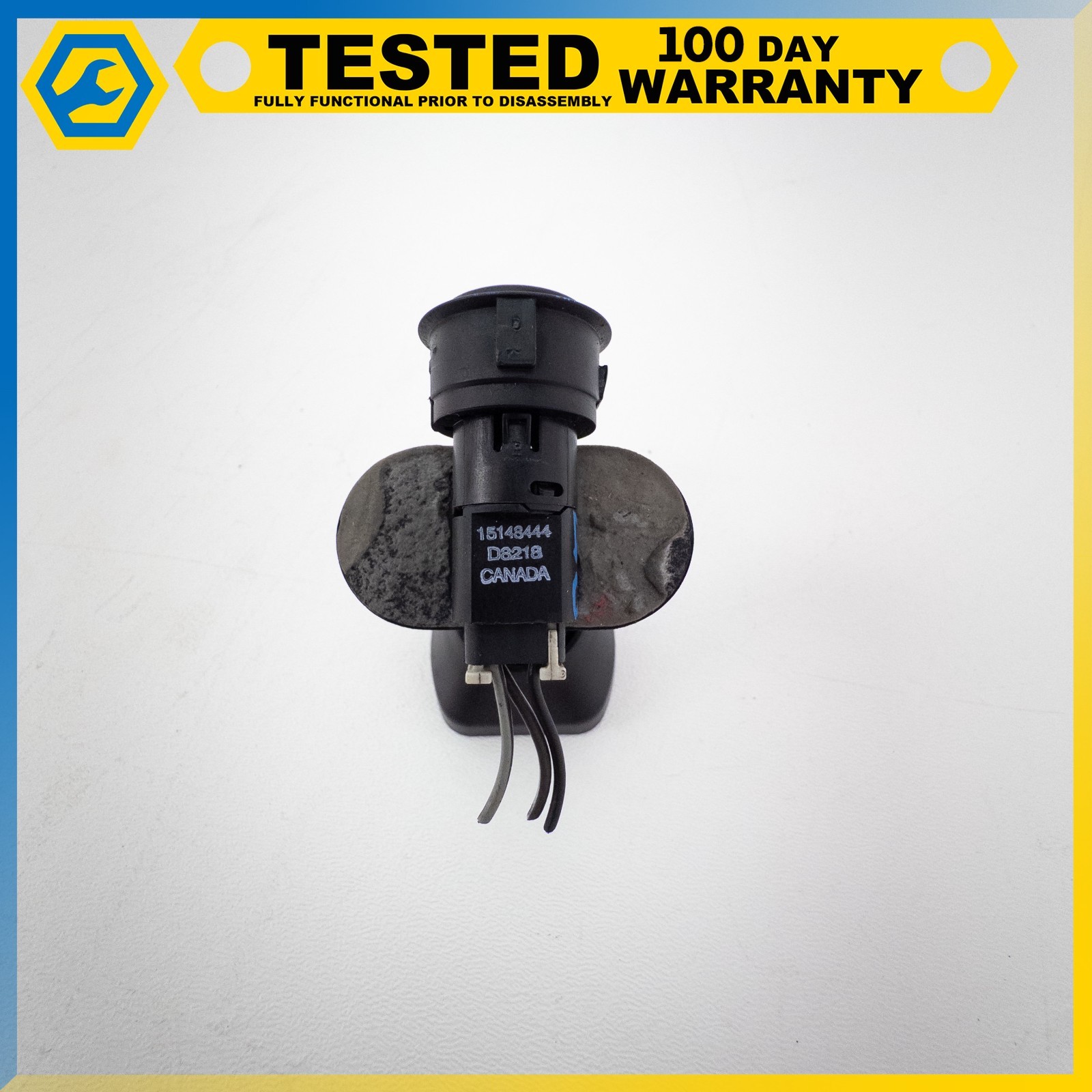 05-11 CHEVROLET CORVETTE C6 TRACTION CONTROL BUTTON SWITCH BLACK OEM