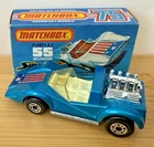 MATCHBOX VINTAGE 55 HELLRAISER BLUE WITH BOX