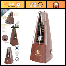 Mechanical Metronome with Accent Bell, Classic Design, Accurate Beat, Multiple M